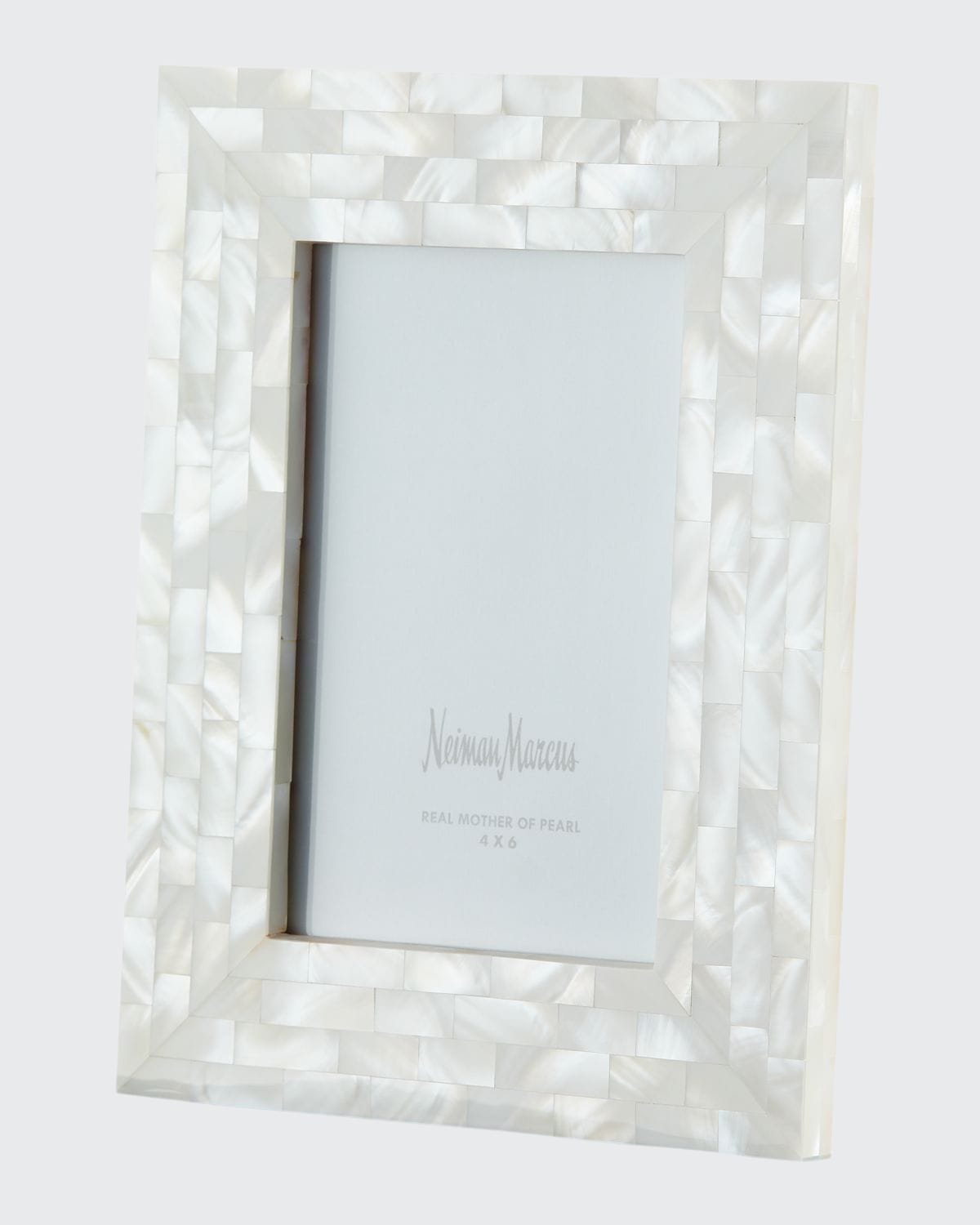 Shop The Jws Collections Mother-of-pearl Picture Frame, White, 4" X 6"