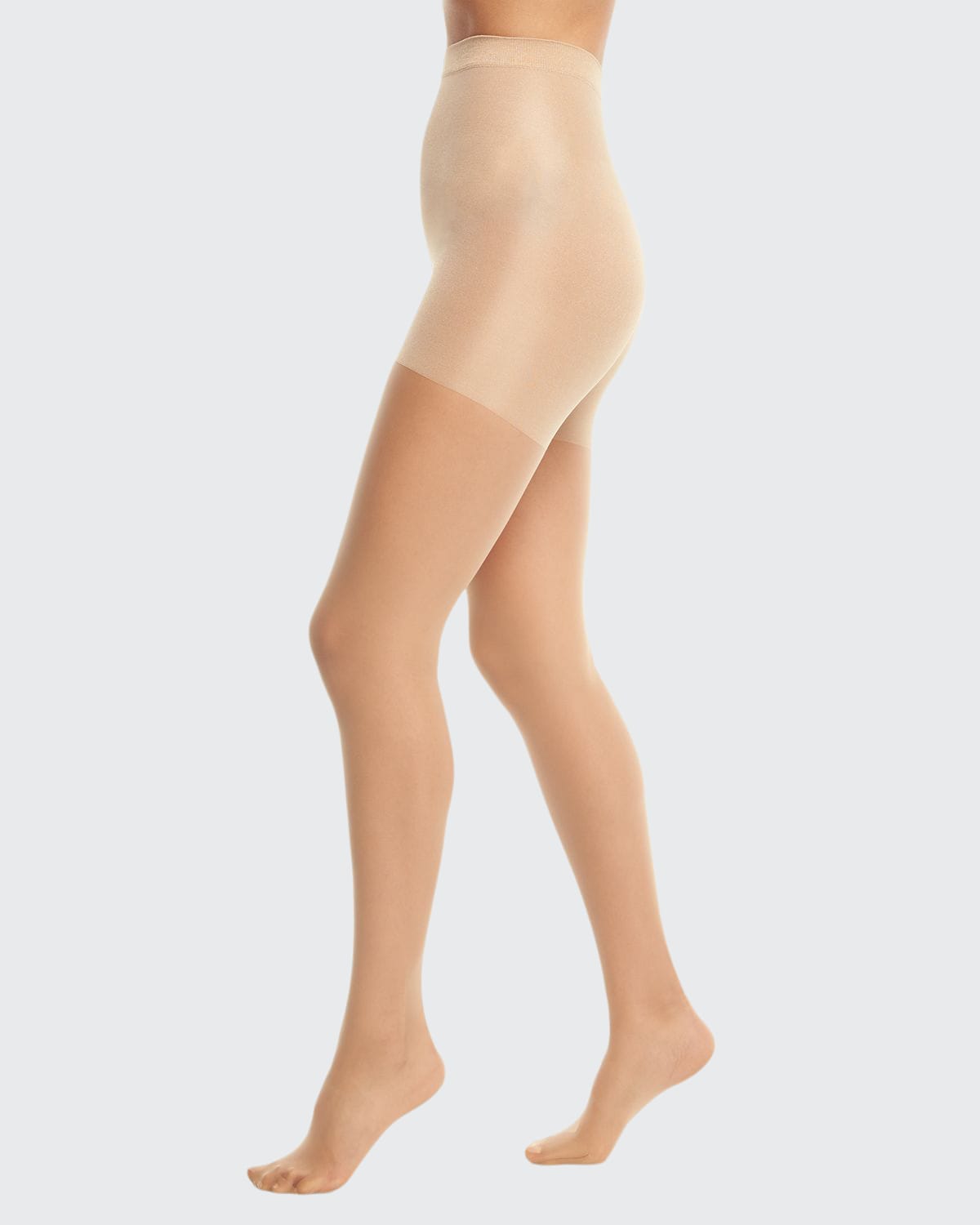 Wolford Individual 10 Soft Control Top Tights In Cosmetic