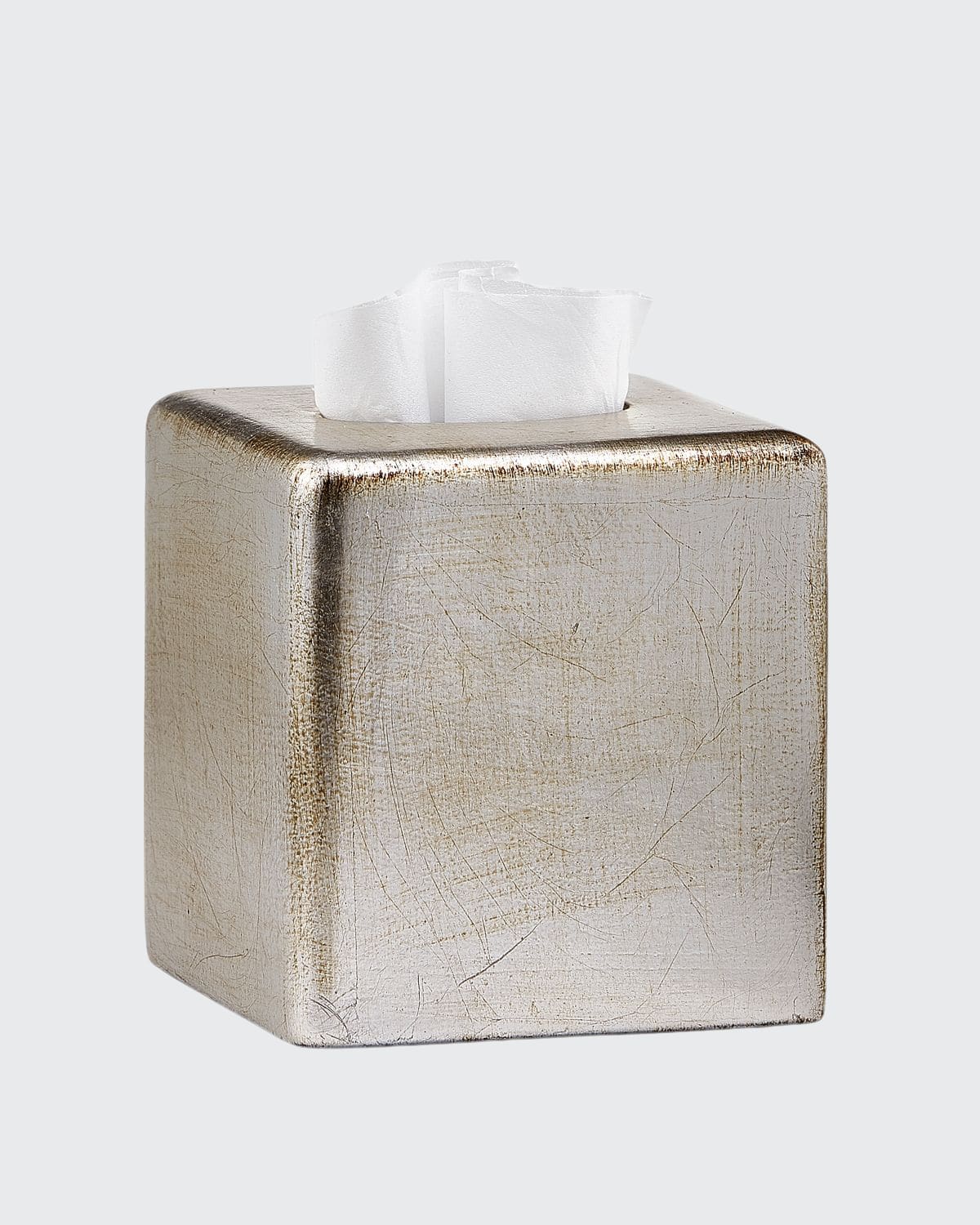 Labrazel Ava Tissue Box Cover, Silver