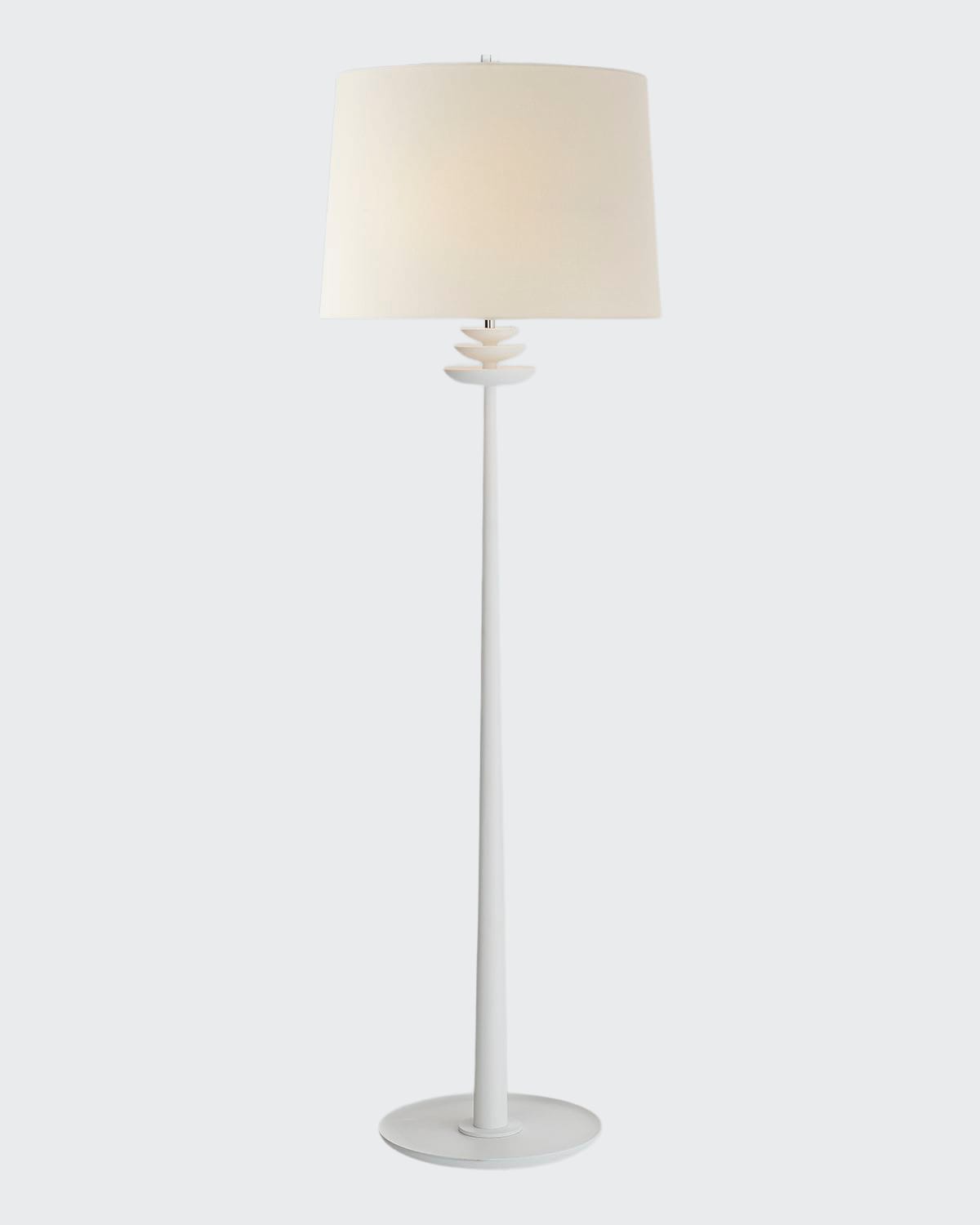 Aerin Beaumont Floor Lamp In White
