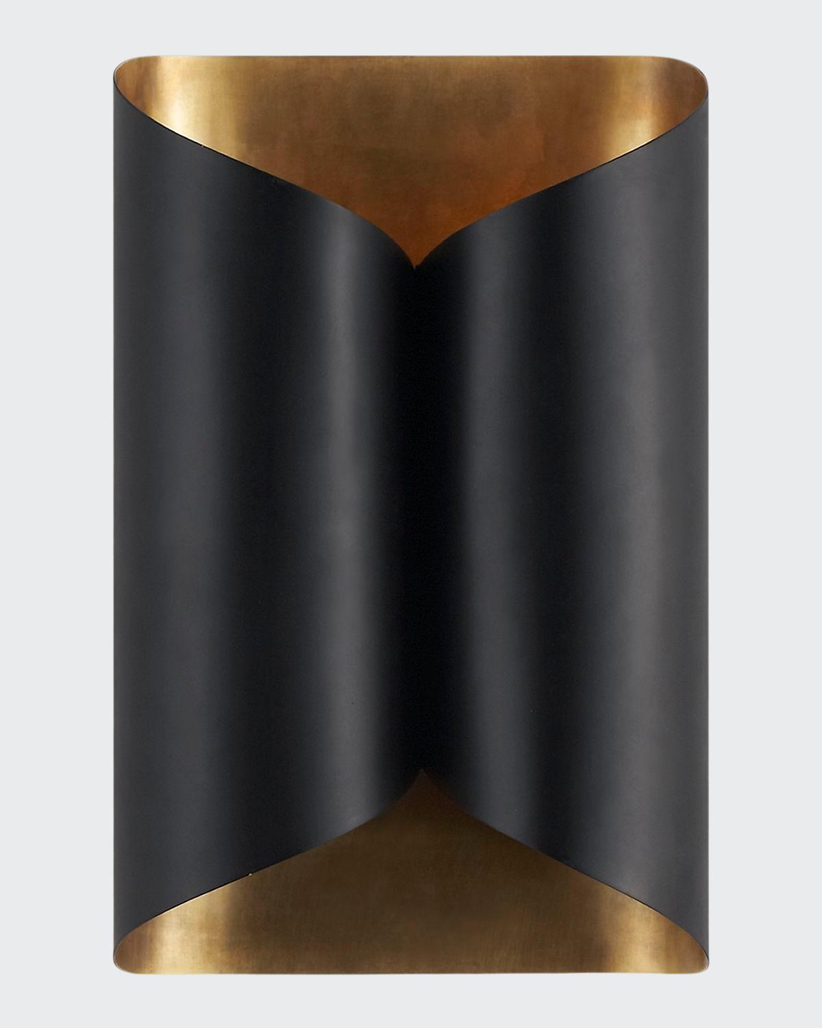 Aerin Selfoss Sconce In Black