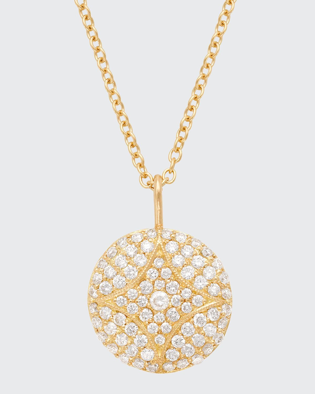 Jamie Wolf Aladdin Pave Diamond Pendant Necklace