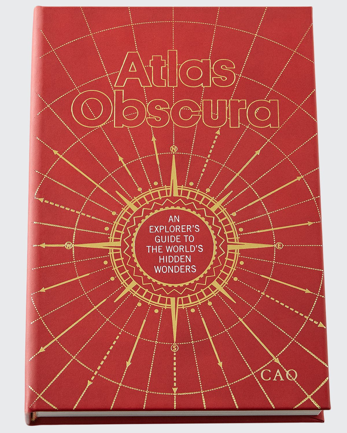 Shop Graphic Image Atlas Obscura Book, Personalized In Red