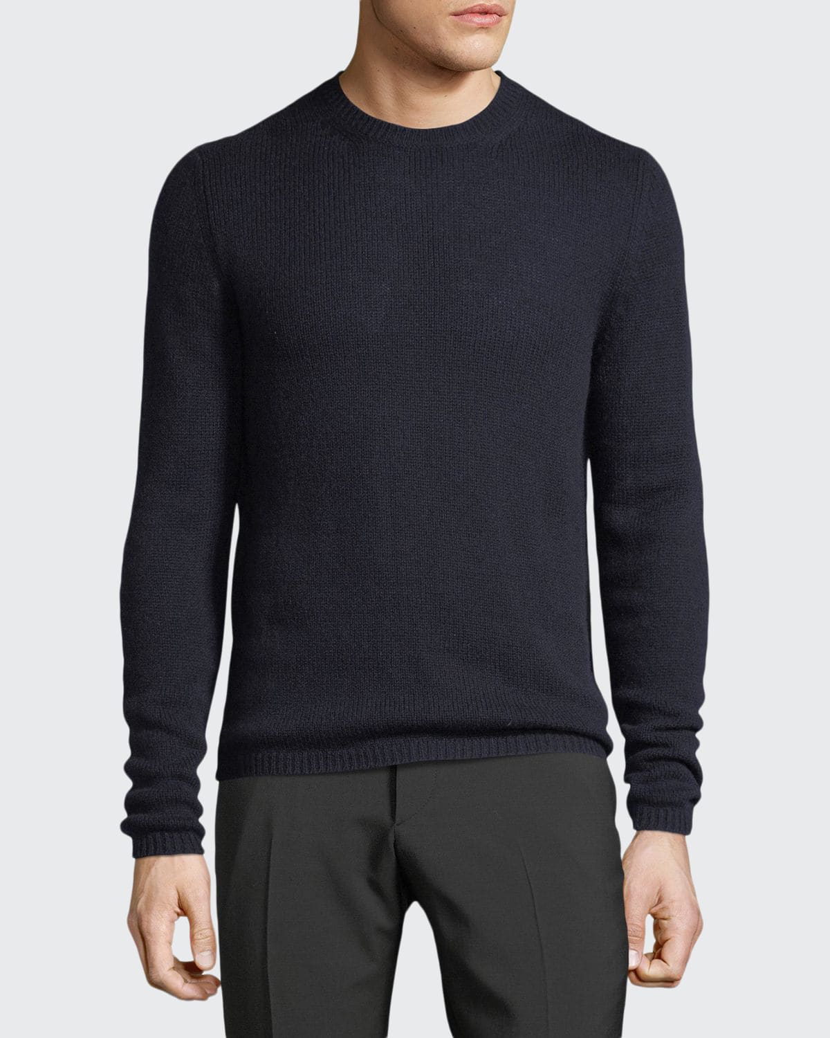 PRADA CASHMERE CREWNECK SWEATER