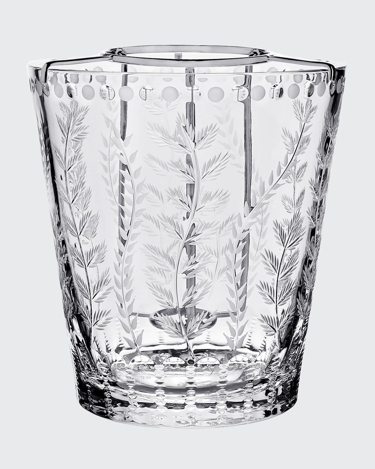 Shop William Yeoward Crystal Fern Champagne Bucket In Clear