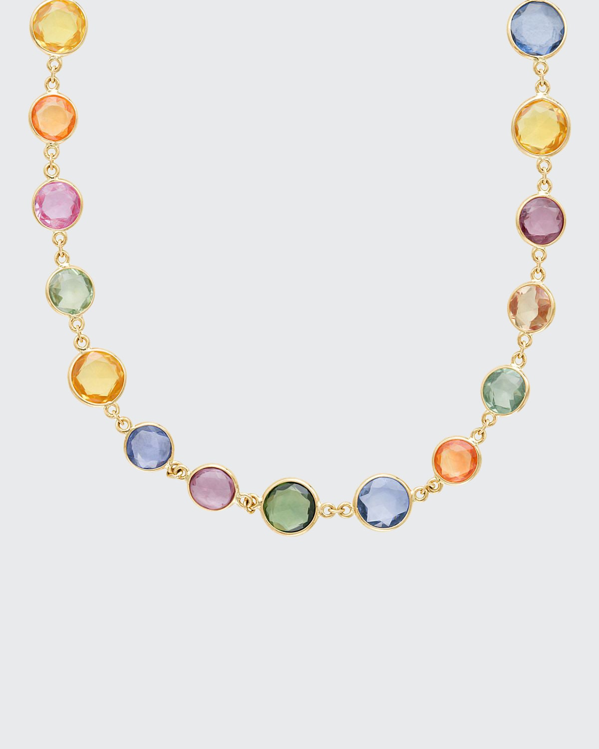 Jamie Wolf Multicolor Sapphire Necklace