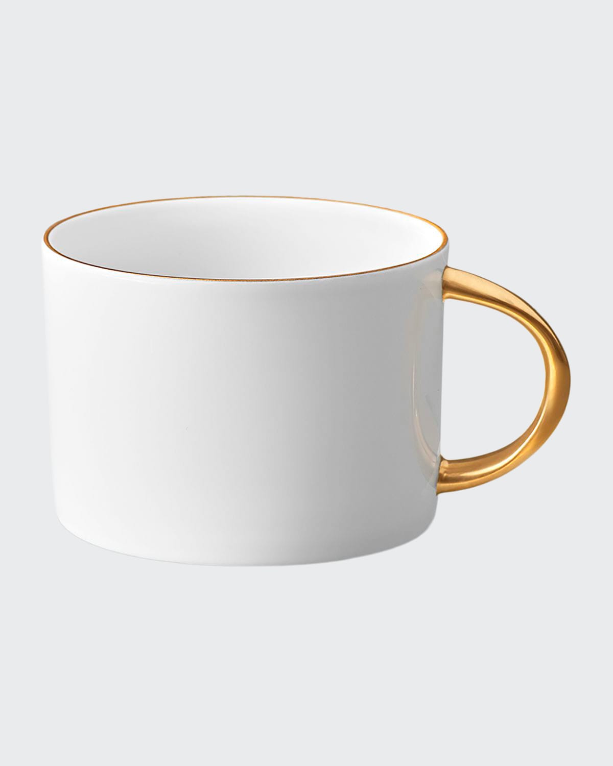 L'objet Corde Tea Cup, White/gold In White/gold