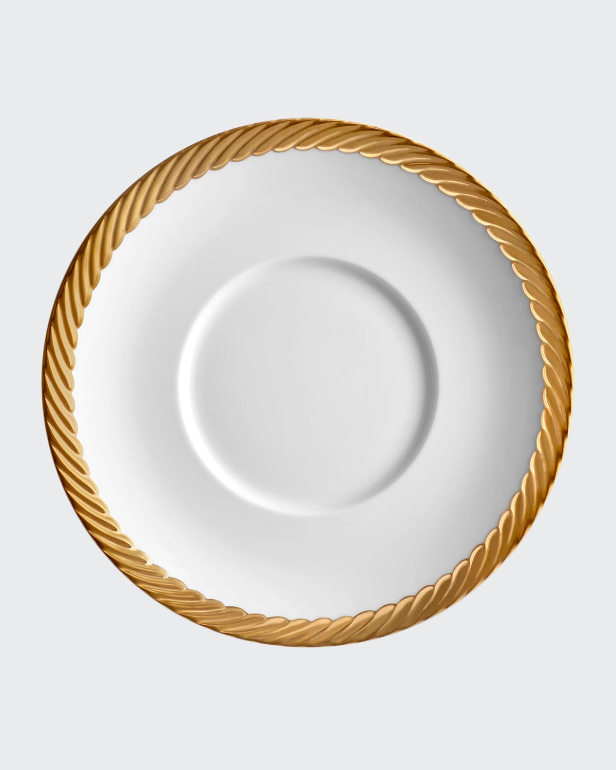 L'objet Corde Saucer, White/gold