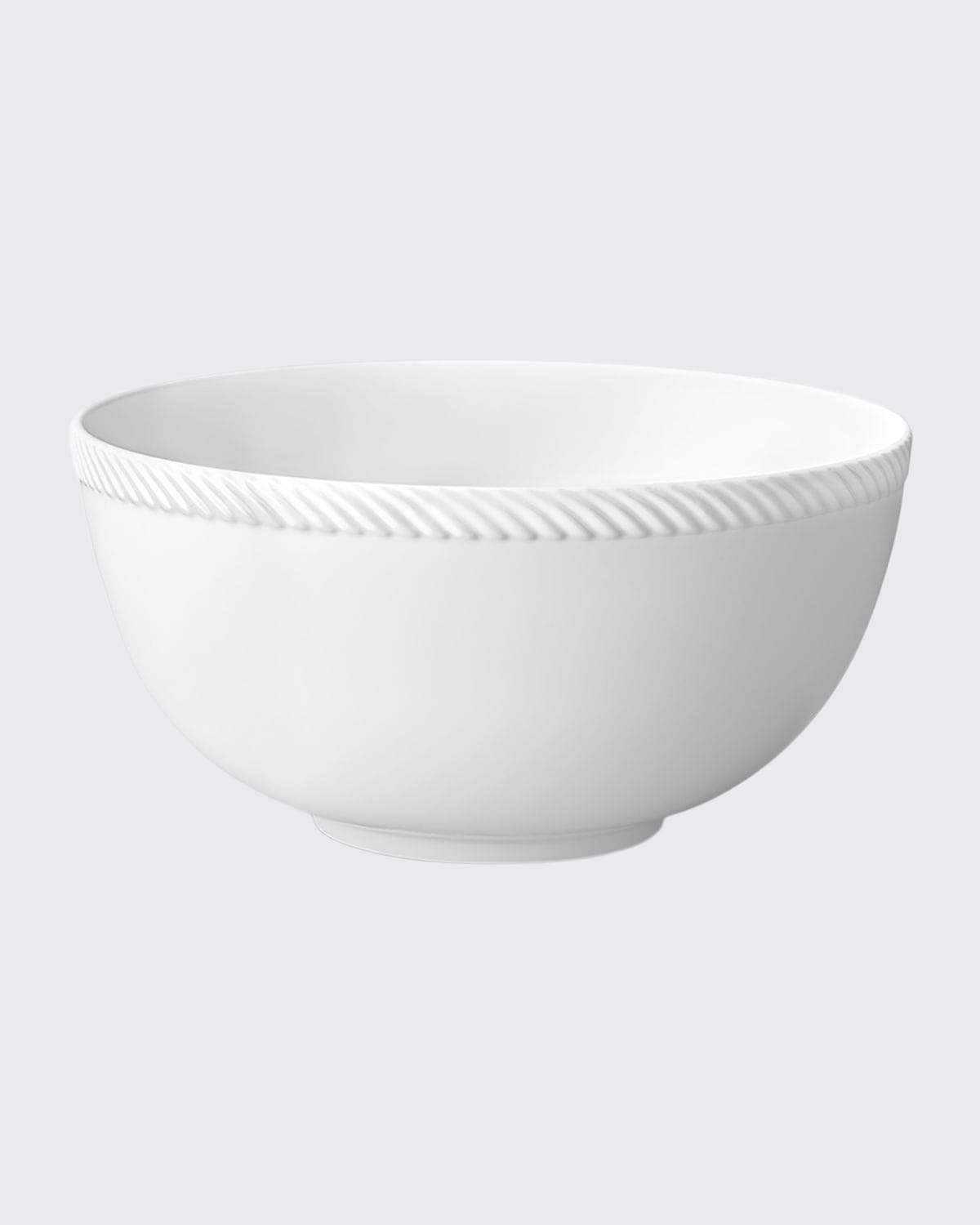 L'objet Corde Large Bowl, White