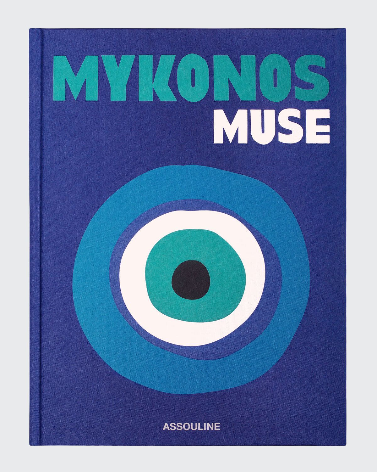 Assouline Publishing Mykonos Muse Book In Blue