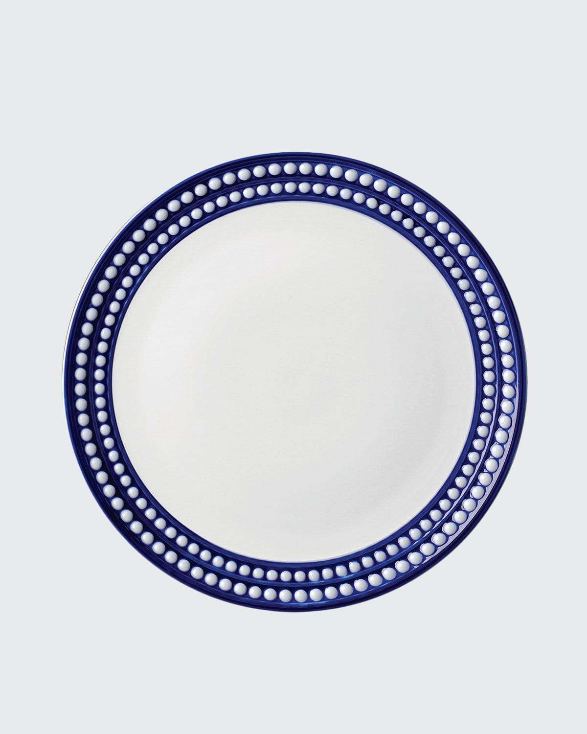 L'objet Perlee Bleu Dinner Plate
