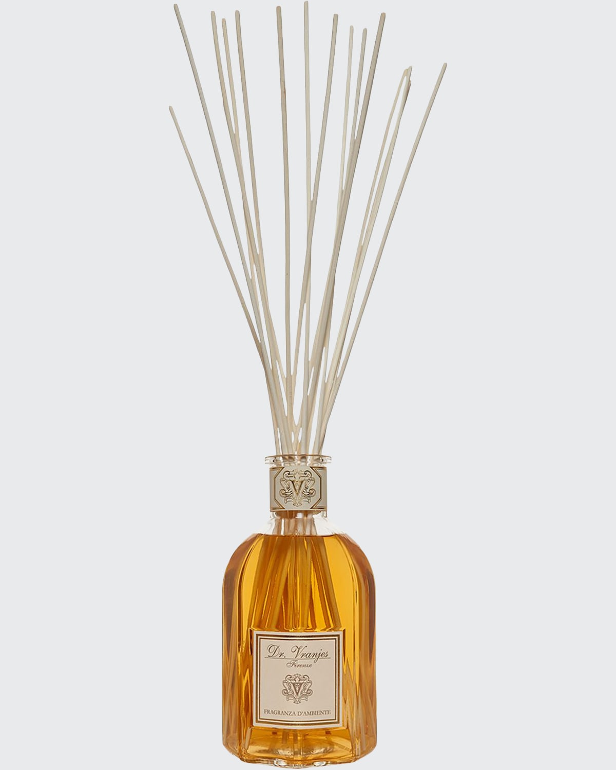 Dr. Vranjes Firenze Ambra Vase Glass Bottle Home Fragrance, 169 oz./ 5000 mL