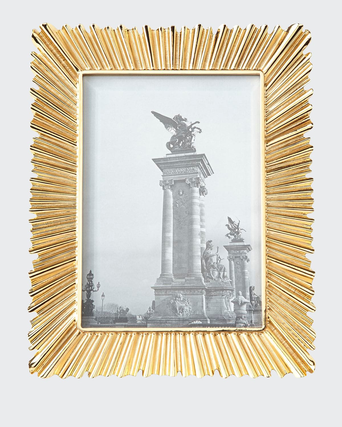 Ray Gold-Plated Picture Frame, 5" x 7"
