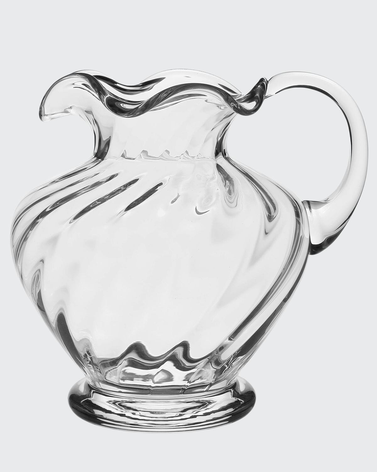 William Yeoward Crystal Dakota Spiral Pitcher
