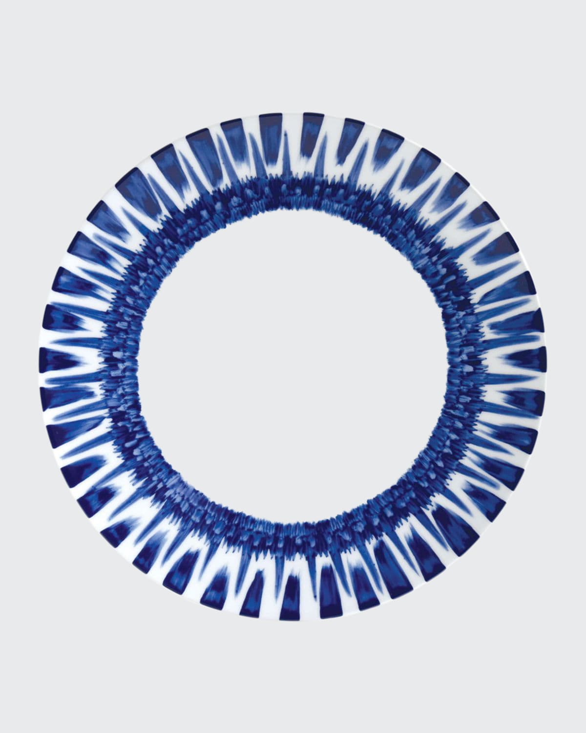 Bernardaud In Bloom Dinner Plate In White/blue
