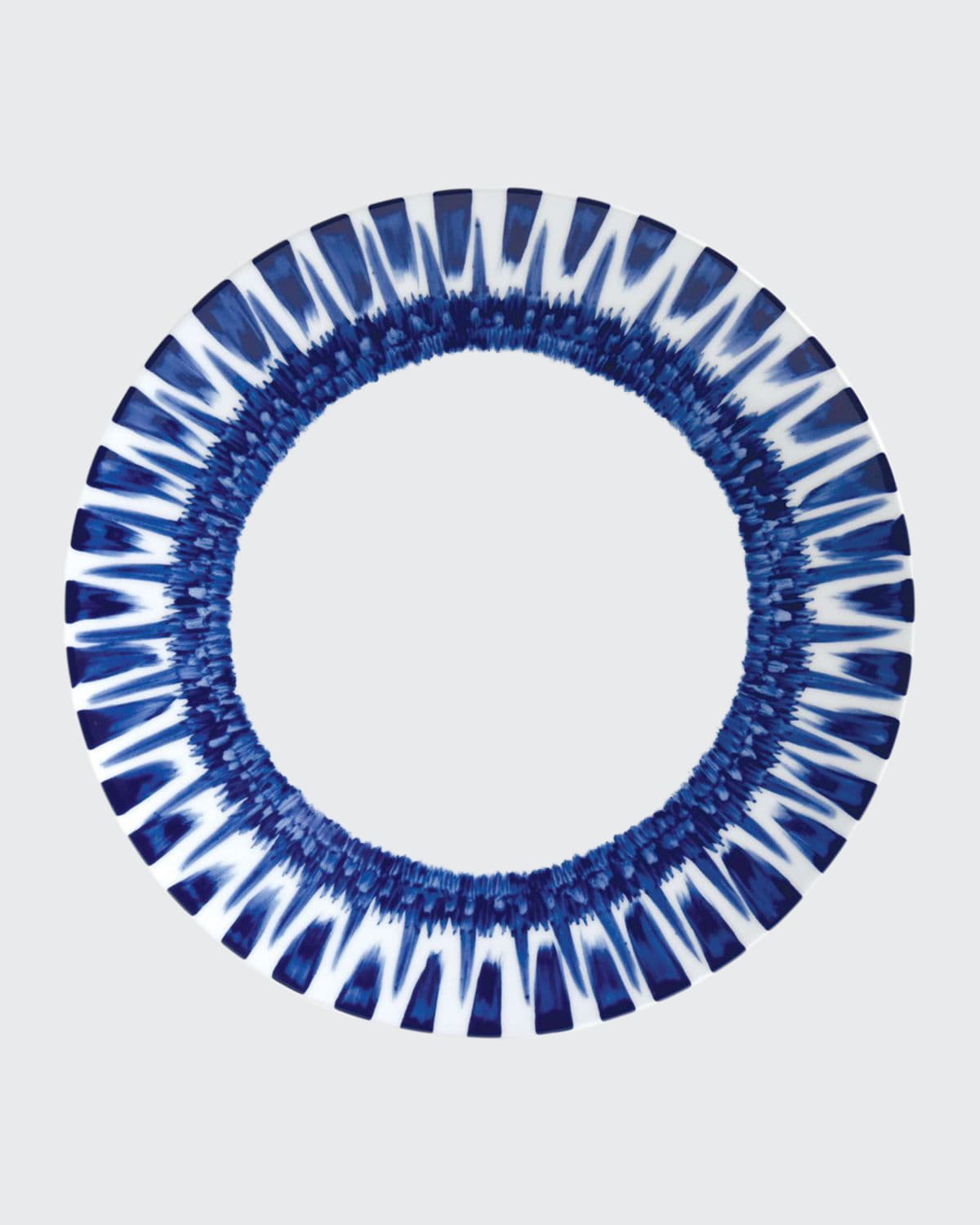 Shop Bernardaud In Bloom Dinner Plate In White/blue