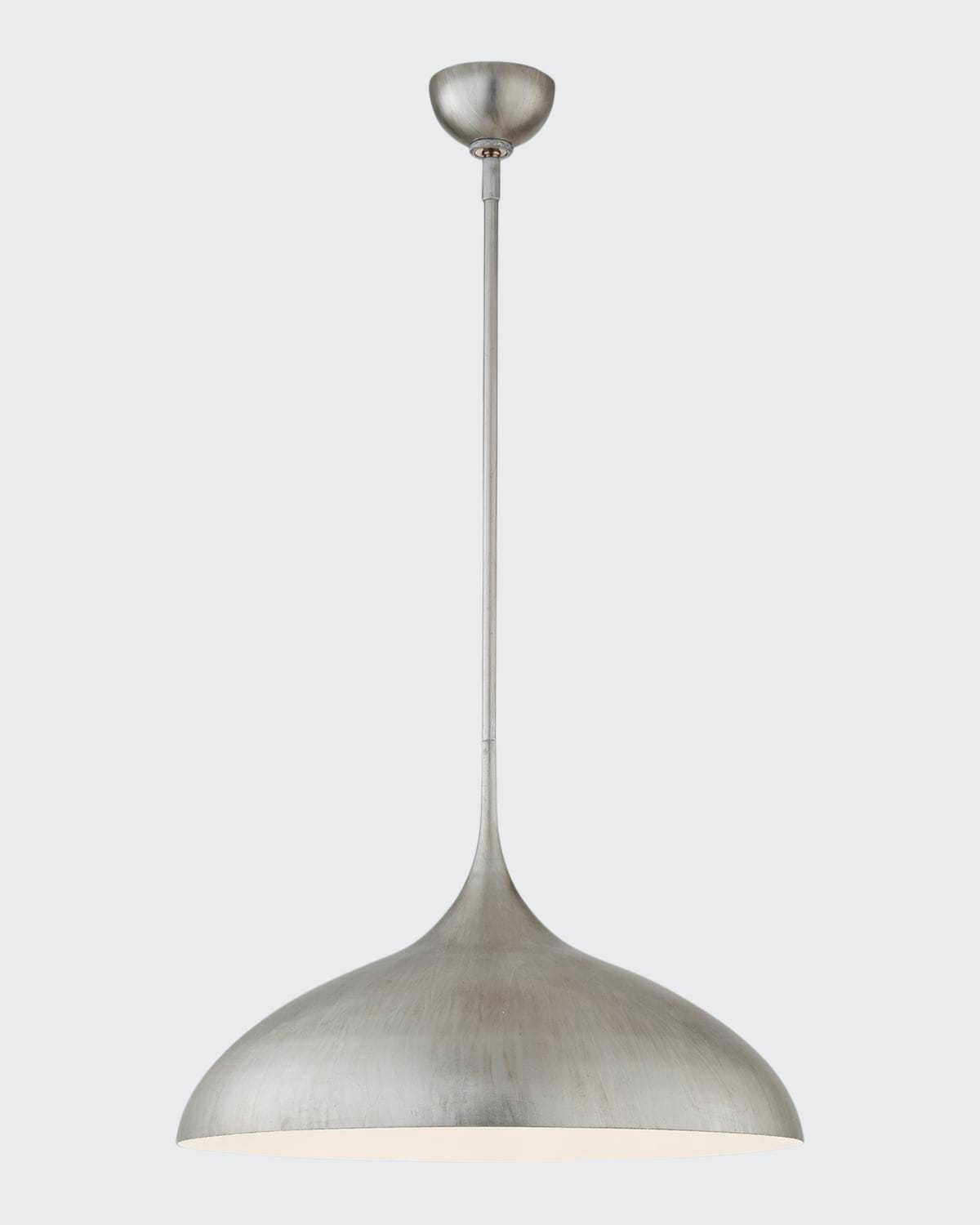 Aerin Agnes Large Pendant In Silver