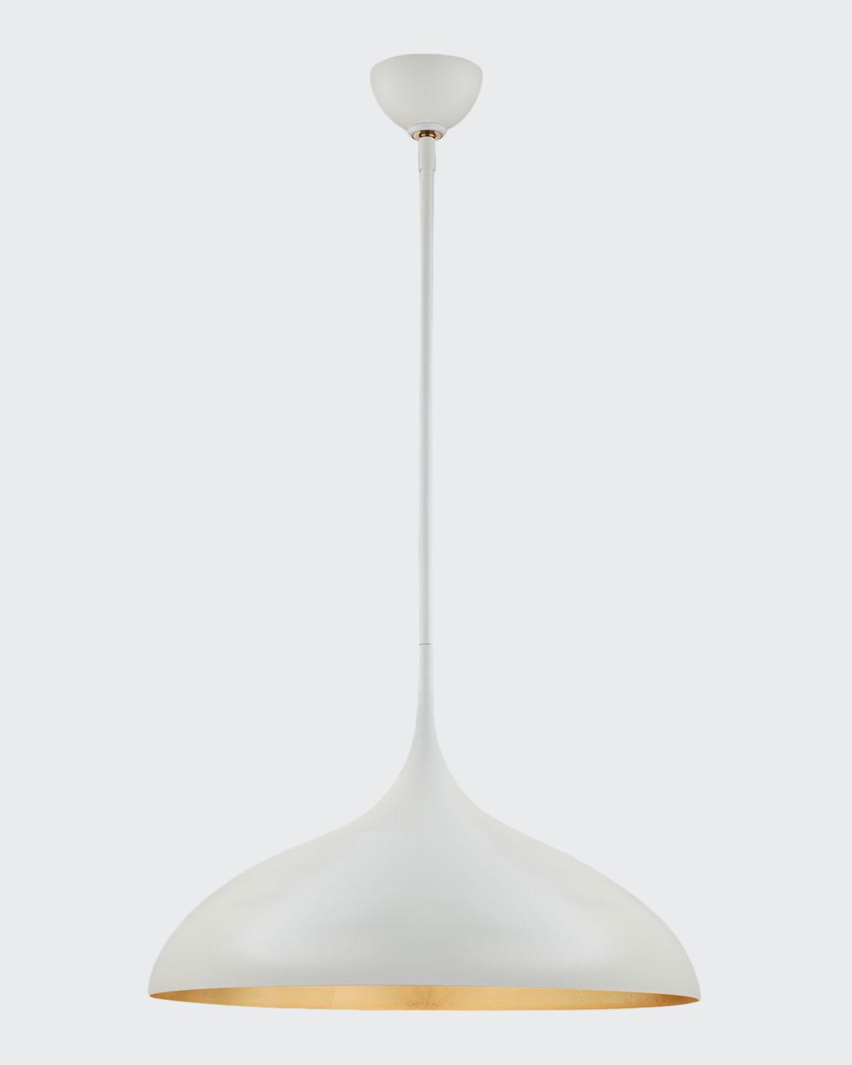 Aerin Agnes Large Pendant In White