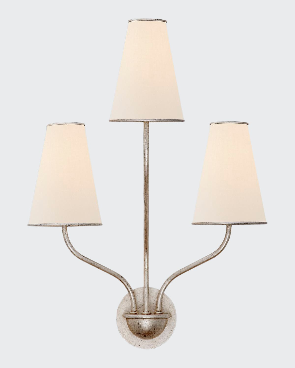 Aerin Montreuil Small Wall Sconce Light In Silver