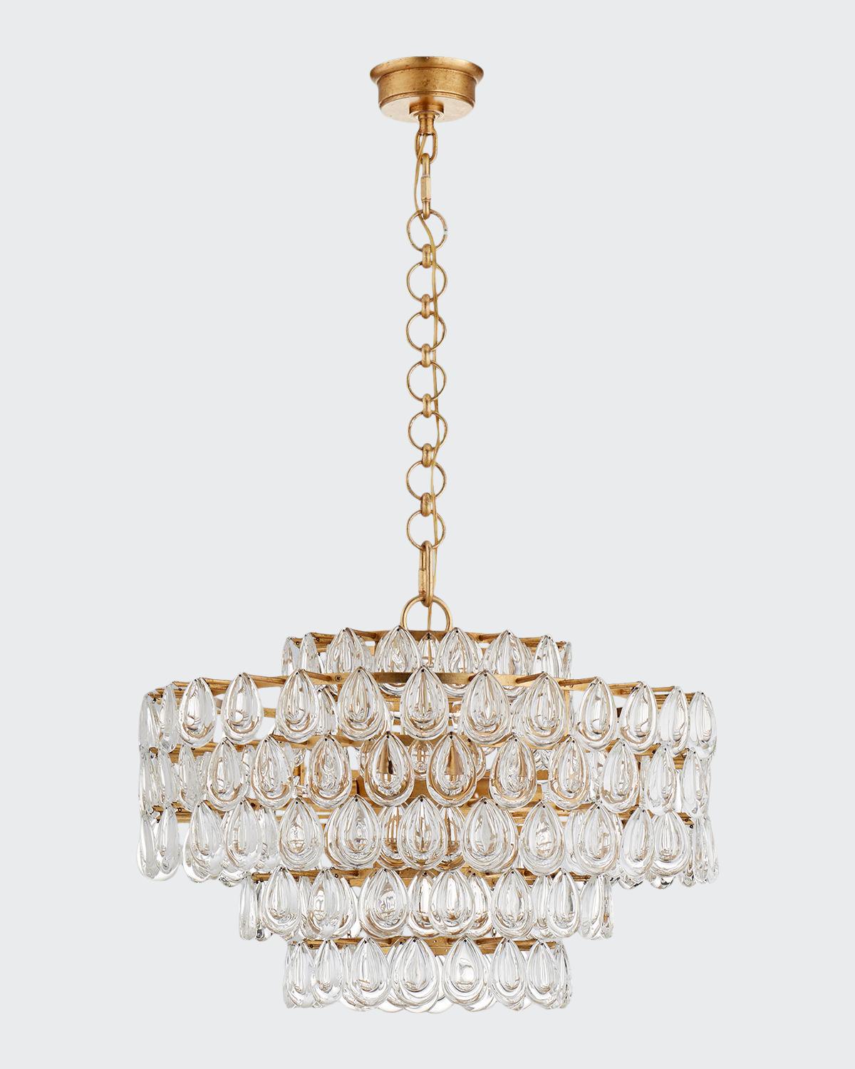 Aerin Liscia Chandelier In Gild