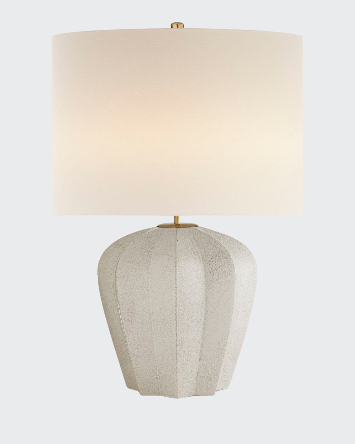 Aerin Pierrepont Medium Table Lamp In White Pattern