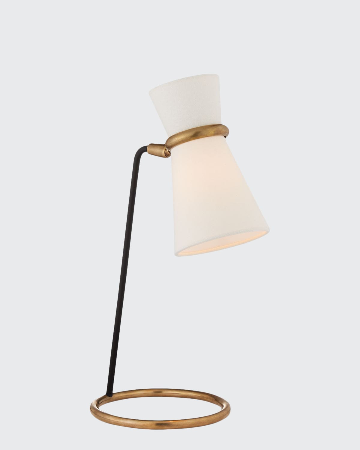 Aerin Clarkson Table Lamp In Black And Brass