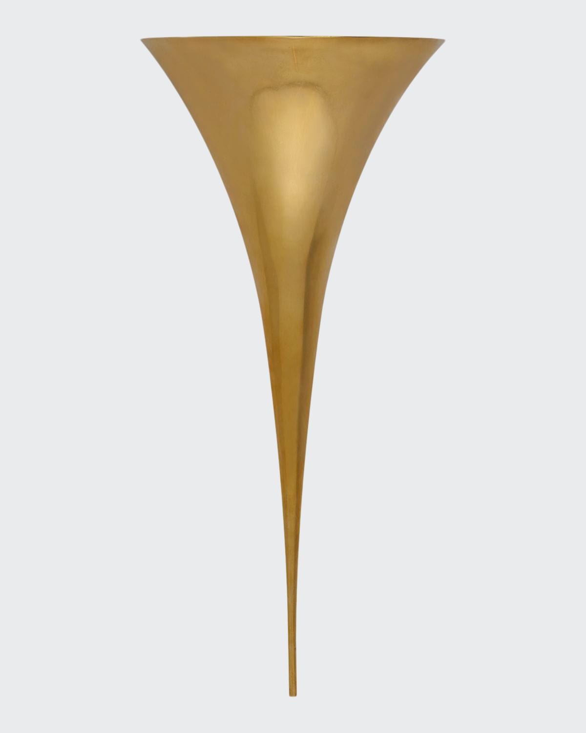Aerin Alina Tail Sconce Light In Polished Nickel