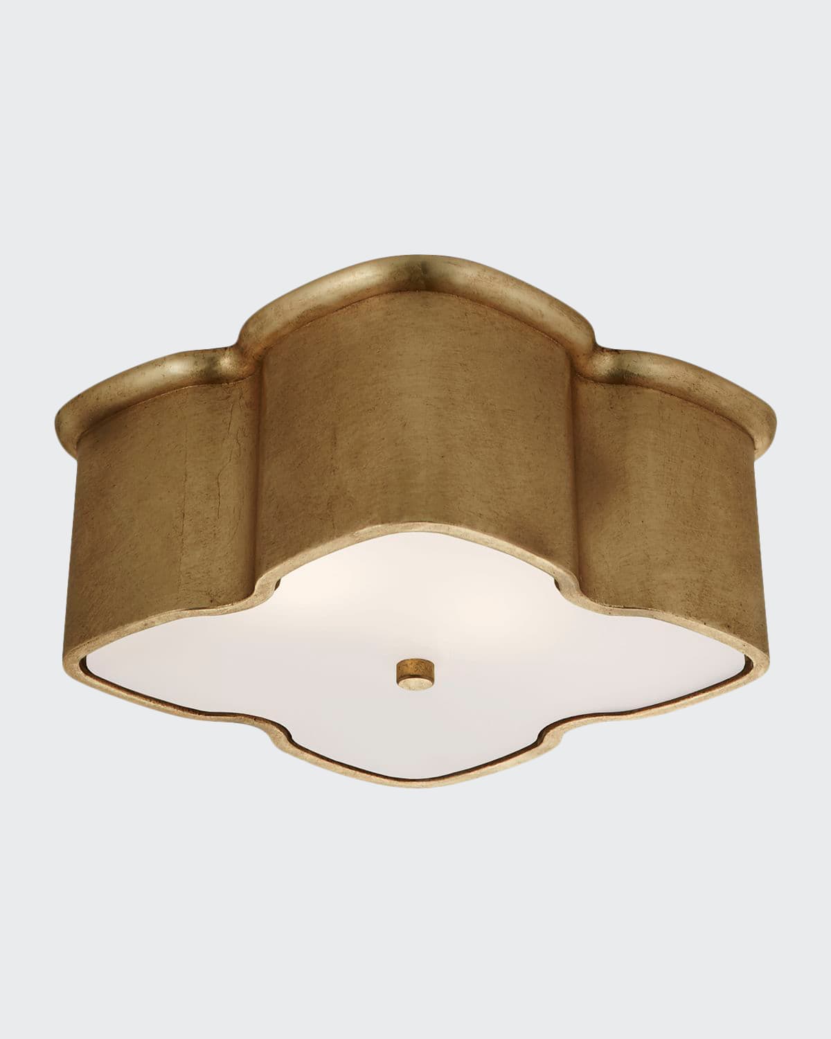 Aerin Bolsena Clover Flush Mount Light In Gold