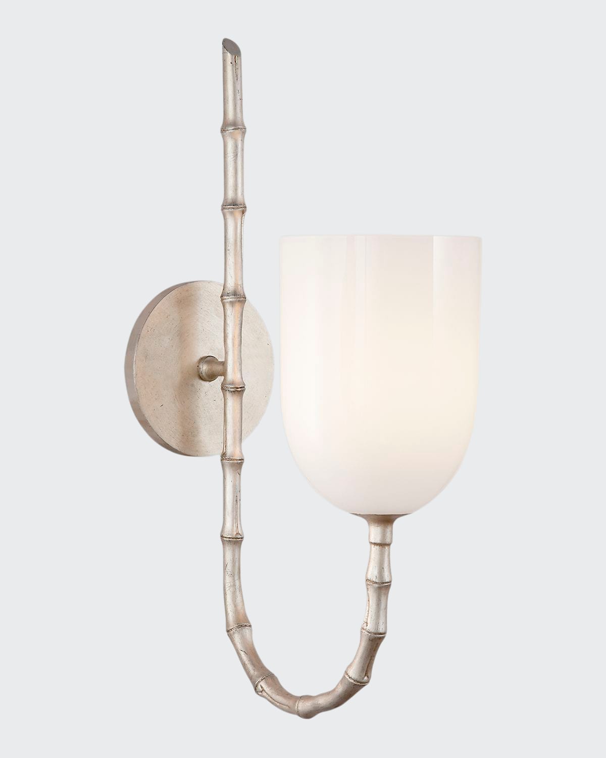 Aerin Edgemere Wall Light In Silver