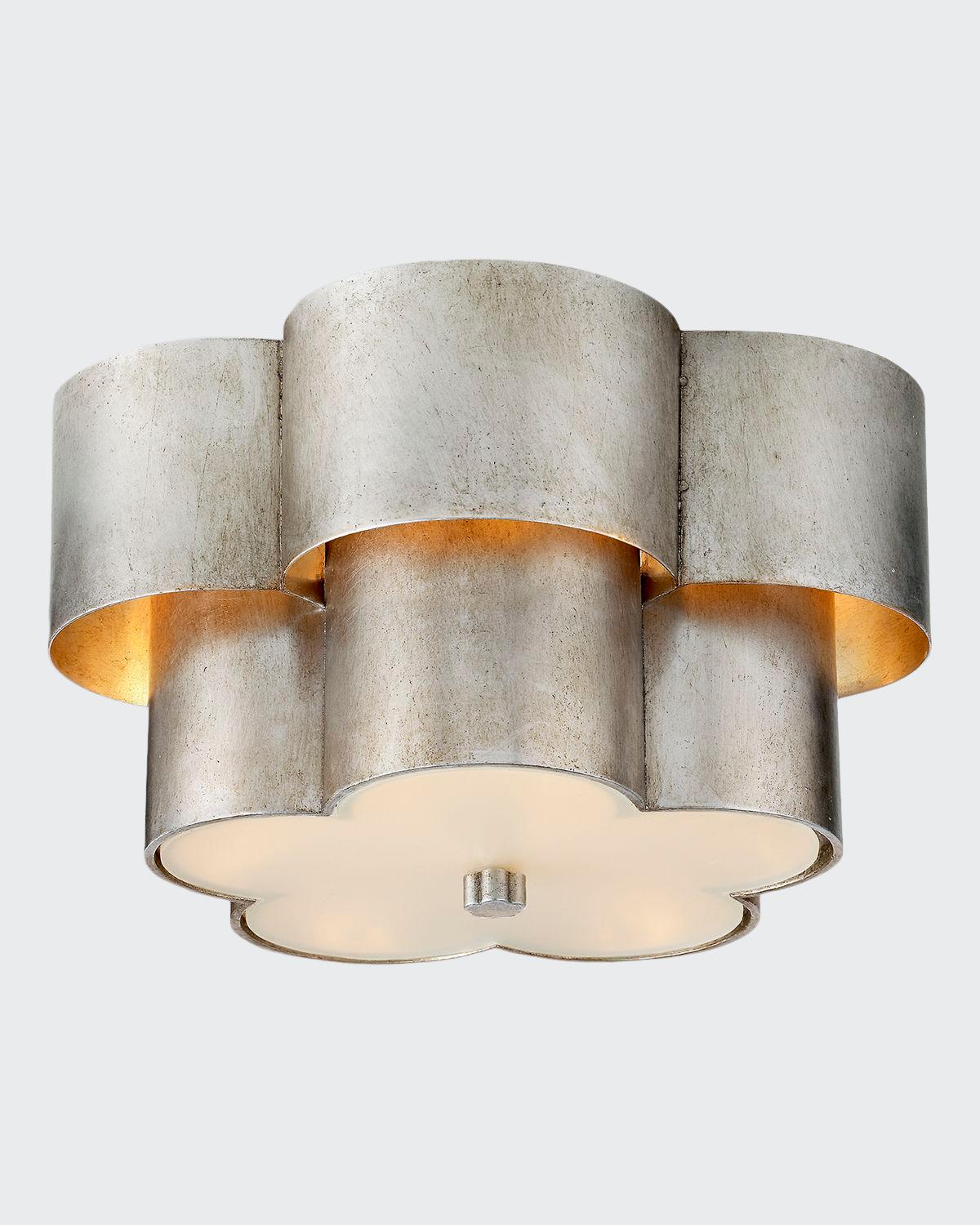 Aerin Arabelle Flush Mount Light In Silver