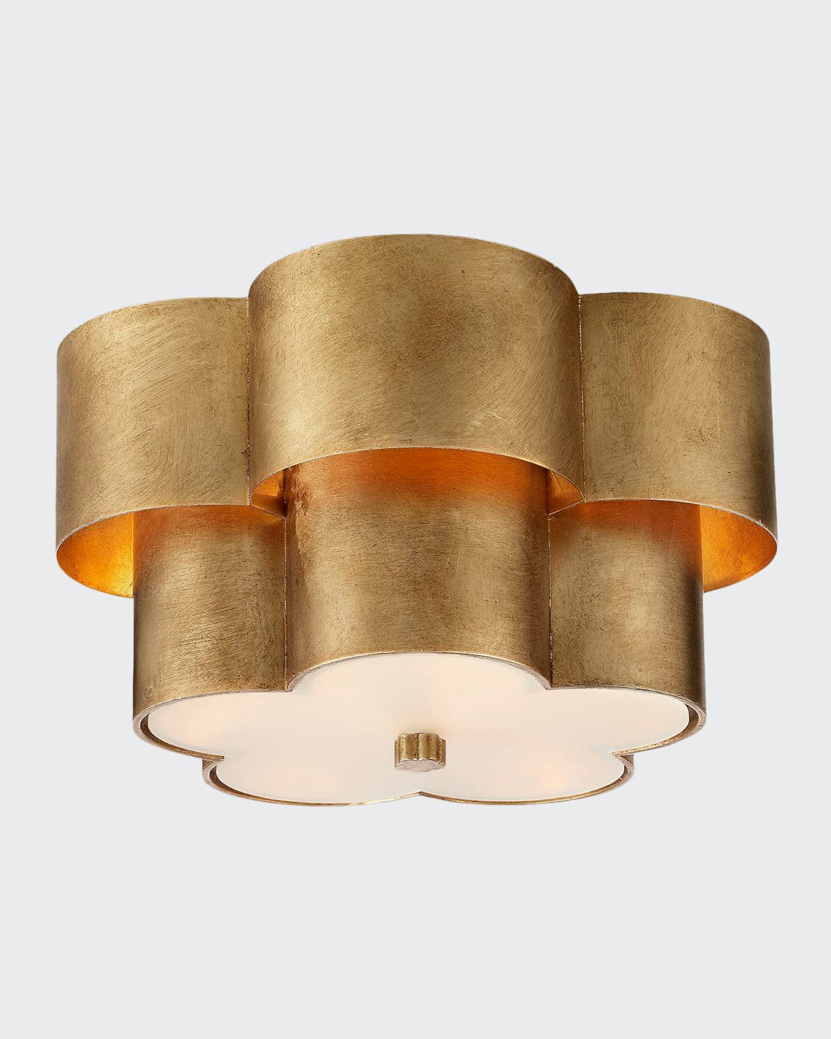 Aerin Arabelle Flush Mount Light In Gold