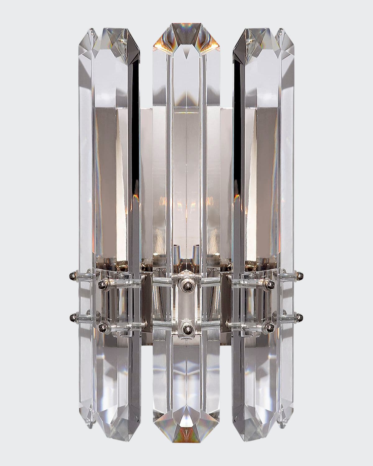 Aerin Bonnington Wall Sconce Light In Silver