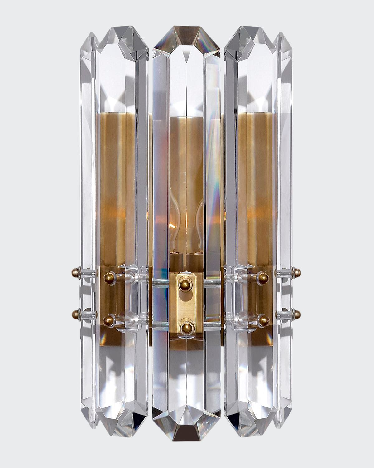 Aerin Bonnington Wall Sconce Light In Polished Nickel