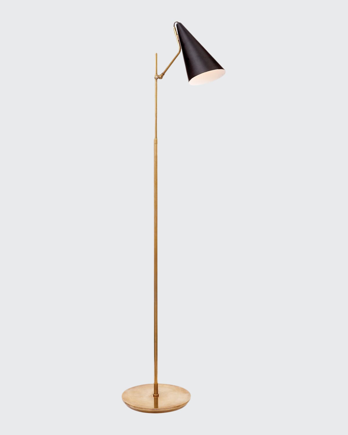 Shop Aerin Clemente Floor Lamp By  In Black And Gold