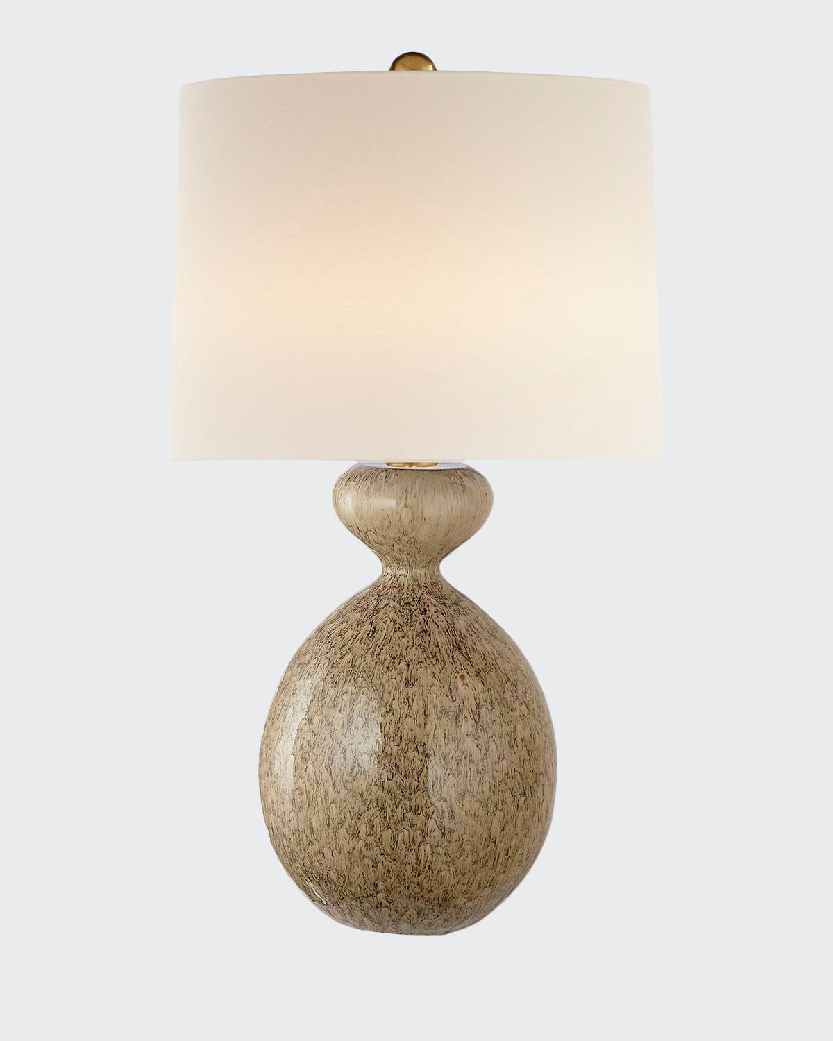 Aerin Gannet Table Lamp In Brown