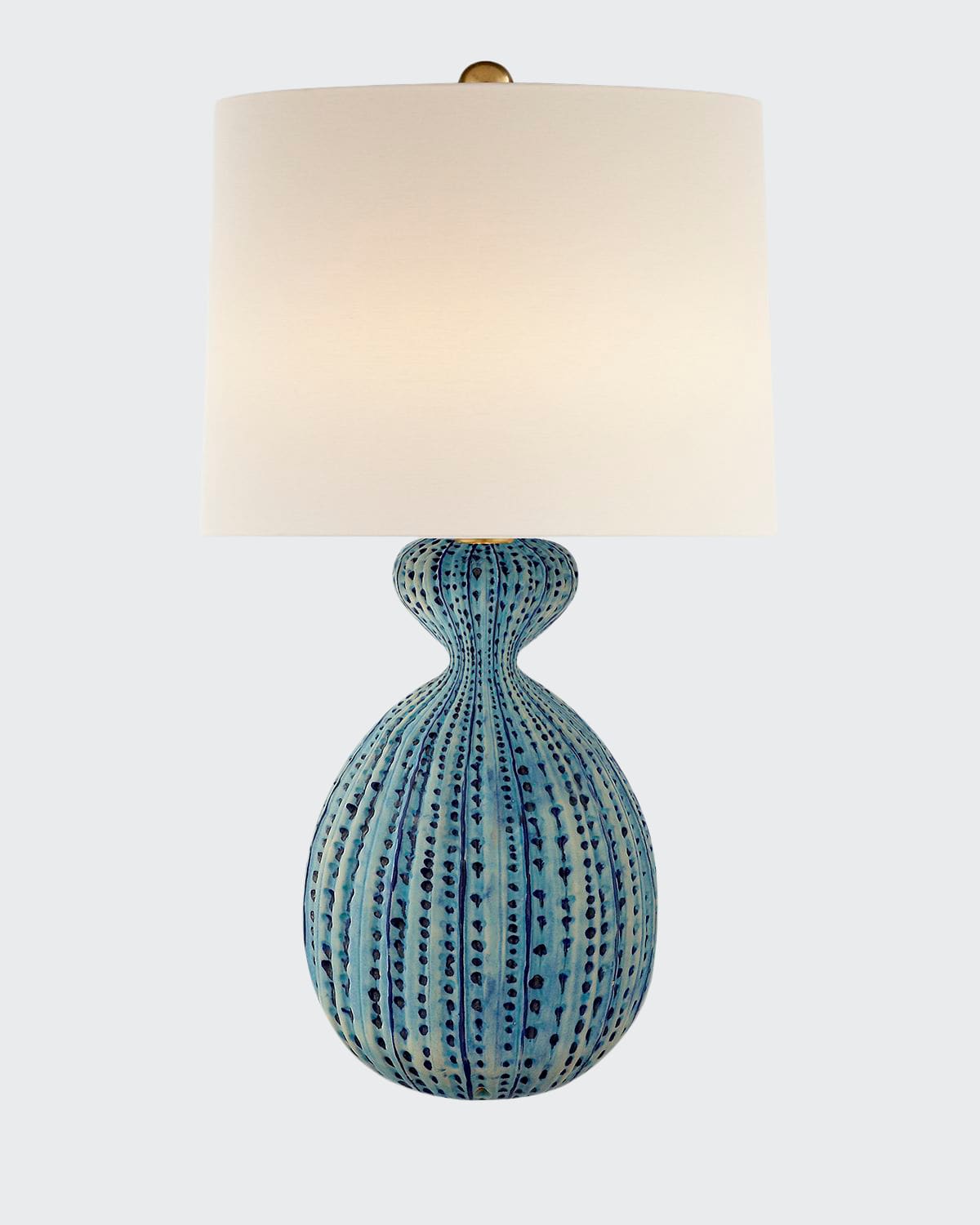 Aerin Gannet Table Lamp In Turquoise