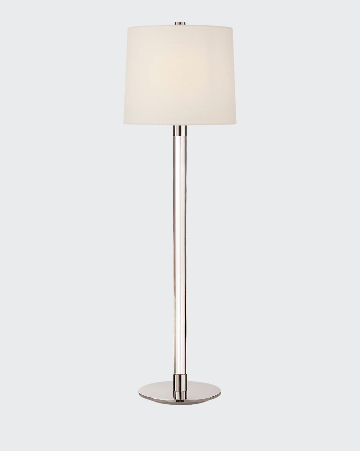 Aerin Riga Buffet Lamp In Silver