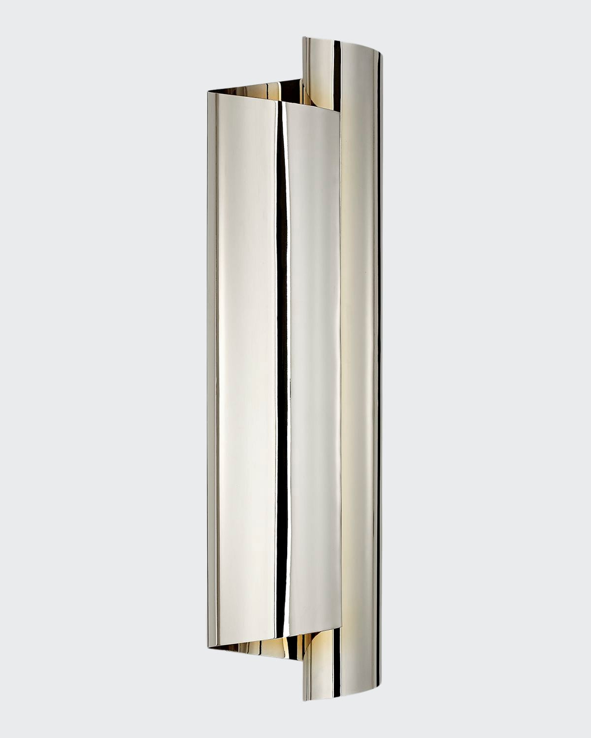 Aerin Iva Large Wrapped Sconce Light In Silver