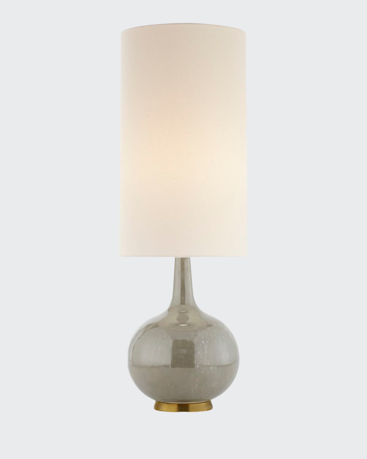 Shop Aerin Hunlen Table Lamp By  In Gray