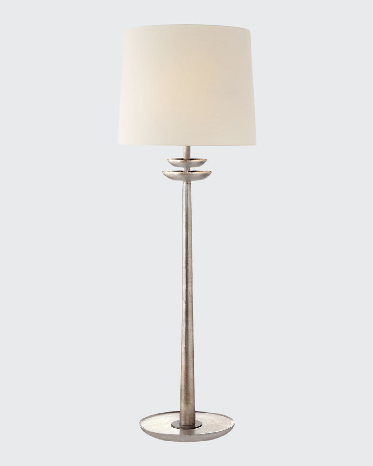 Aerin Beaumont Medium Buffet Lamp In Silver