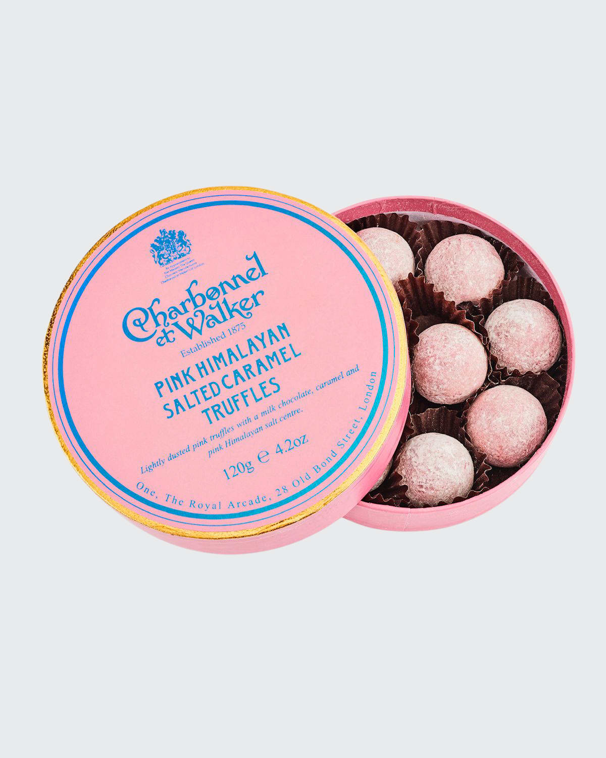 CHARBONNEL ET WALKER PINK HIMALAYAN SALTED CARAMEL TRUFFLES