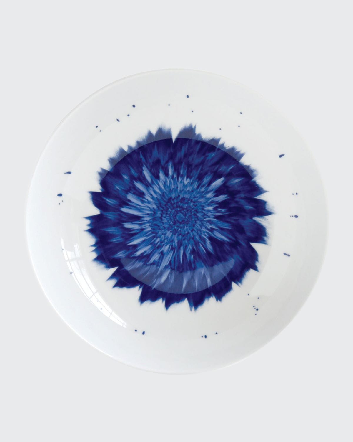Shop Bernardaud In Bloom Coupe Soup Bowl In White/blue