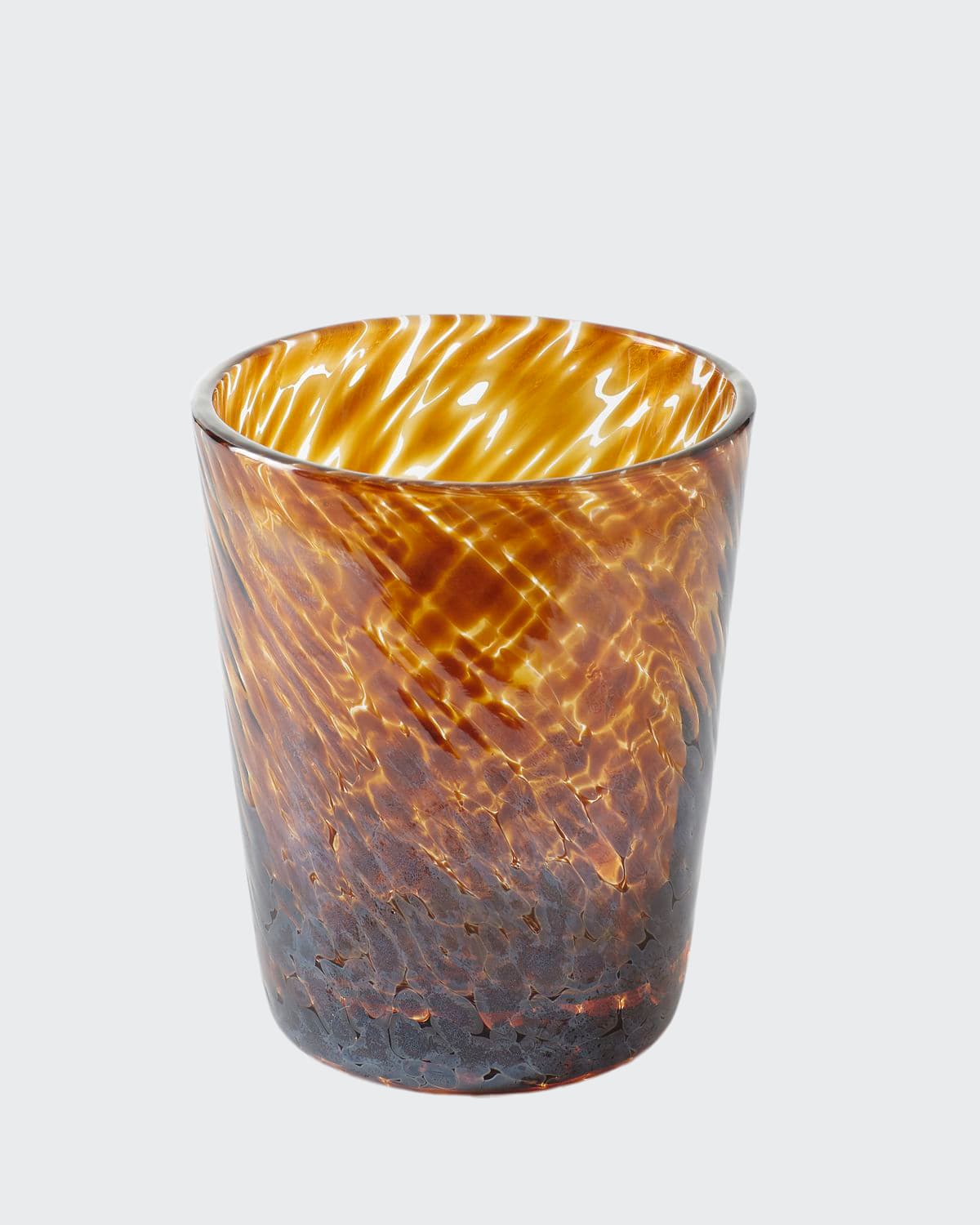 William Yeoward Crystal Vanessa Of Tumbler In Brown Pattern