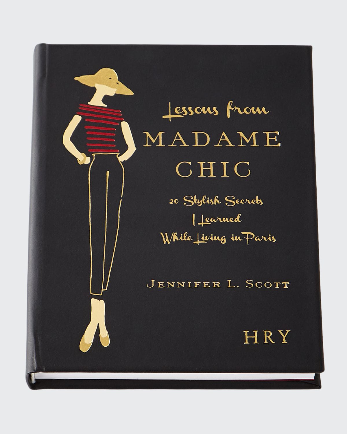 Shop Graphic Image Personalized "lessons From Madame Chic" Book By Jennifer L. Scott In Black