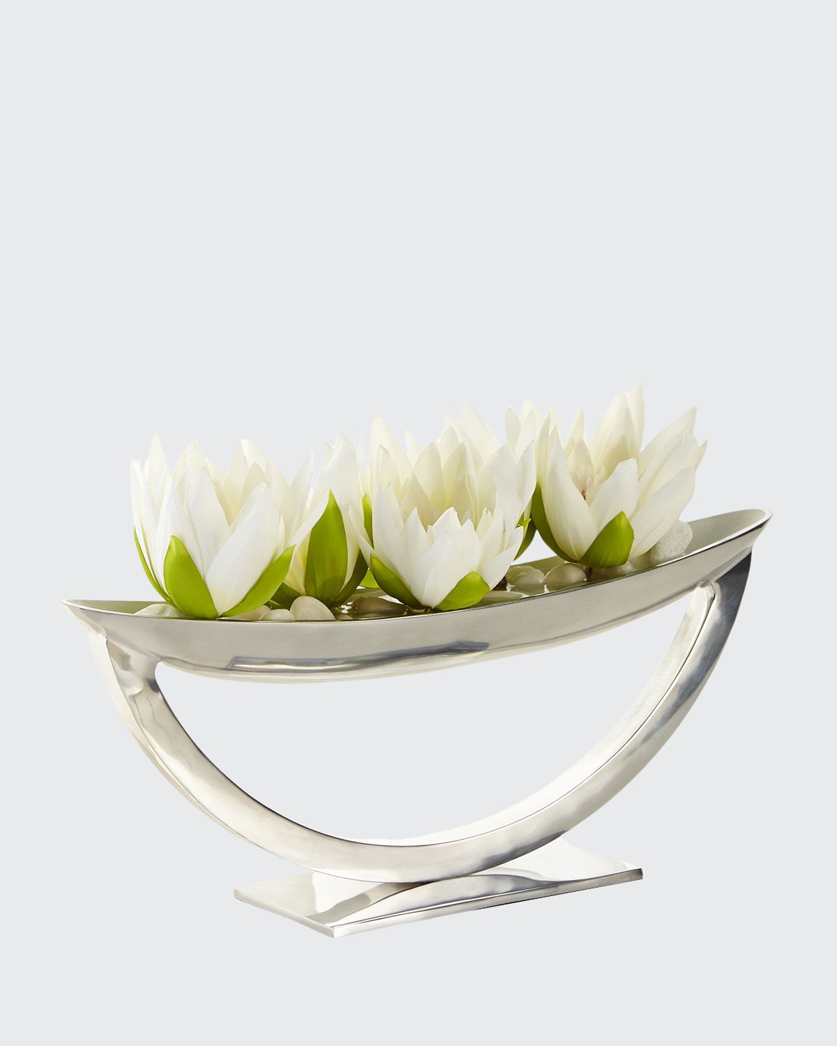 Shop John-richard Collection Water Lilies In White