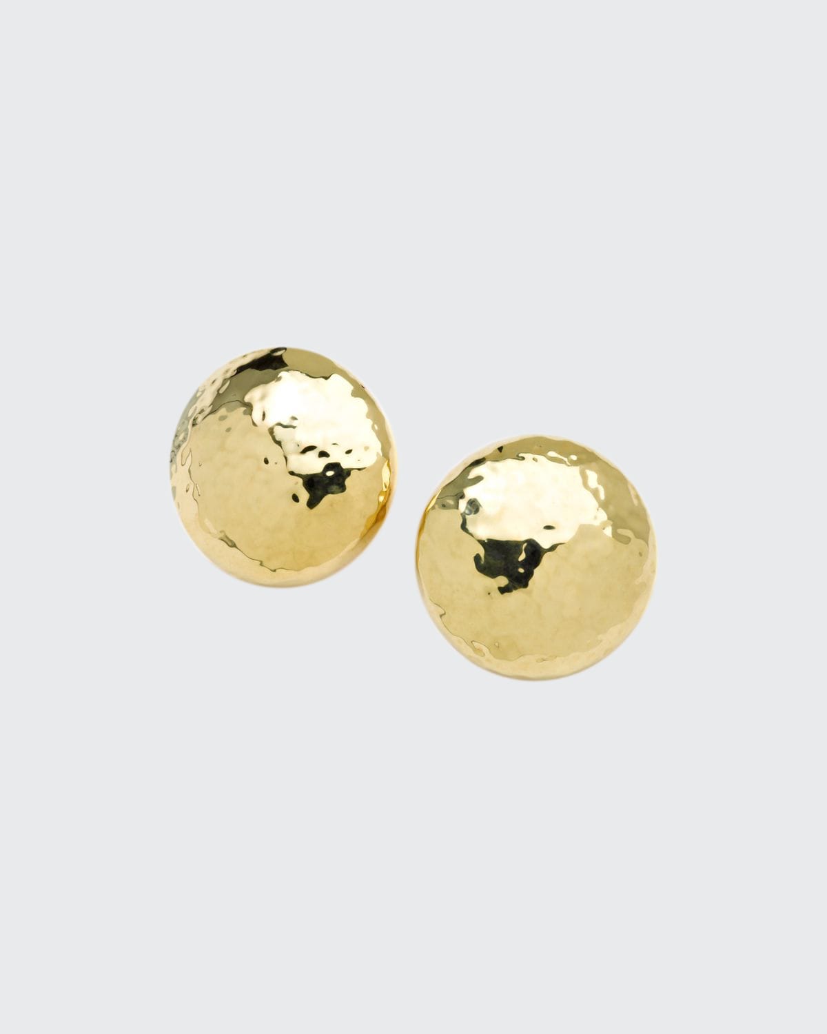 Ippolita Glamazon 18k Gold Mini Dot Clip-On Earrings