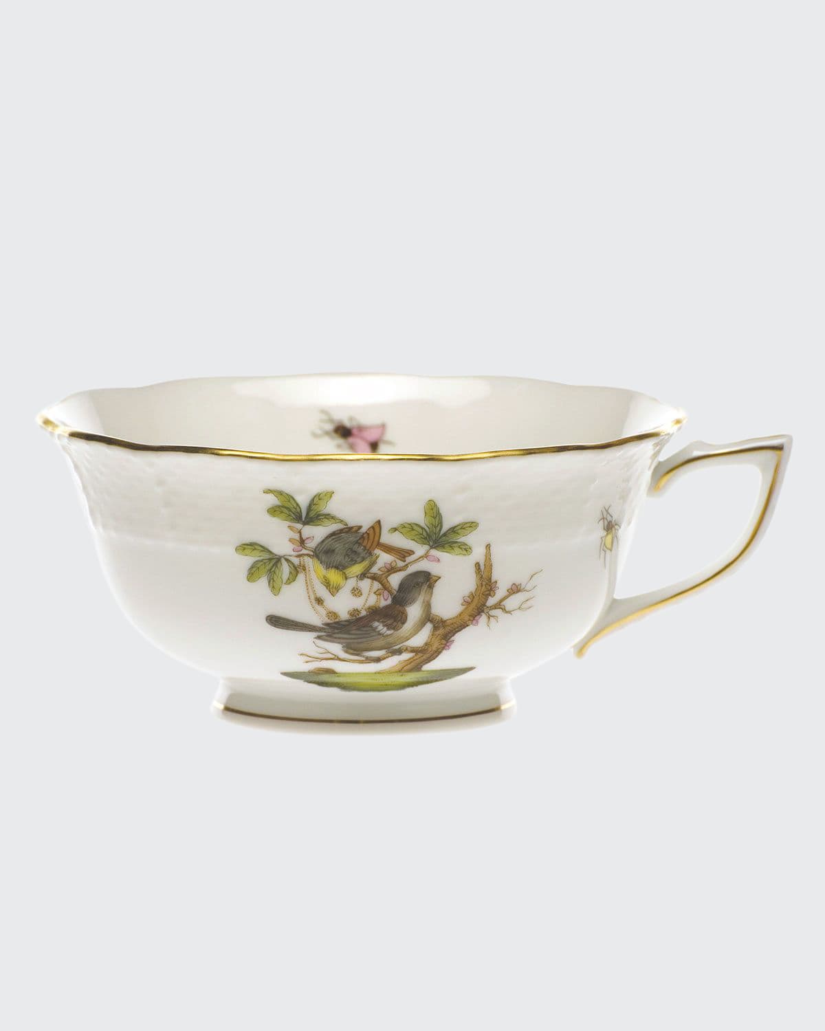 Herend Rothschild Bird Teacup #1 In Multi