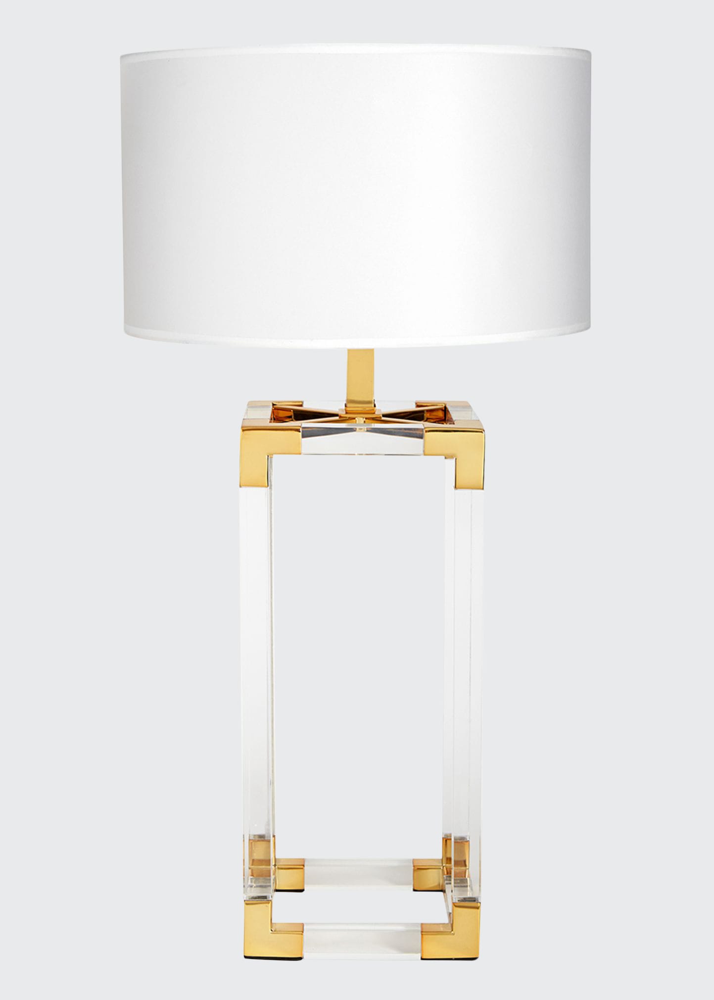 Shop Jonathan Adler Jacques Table Lamp In Gold