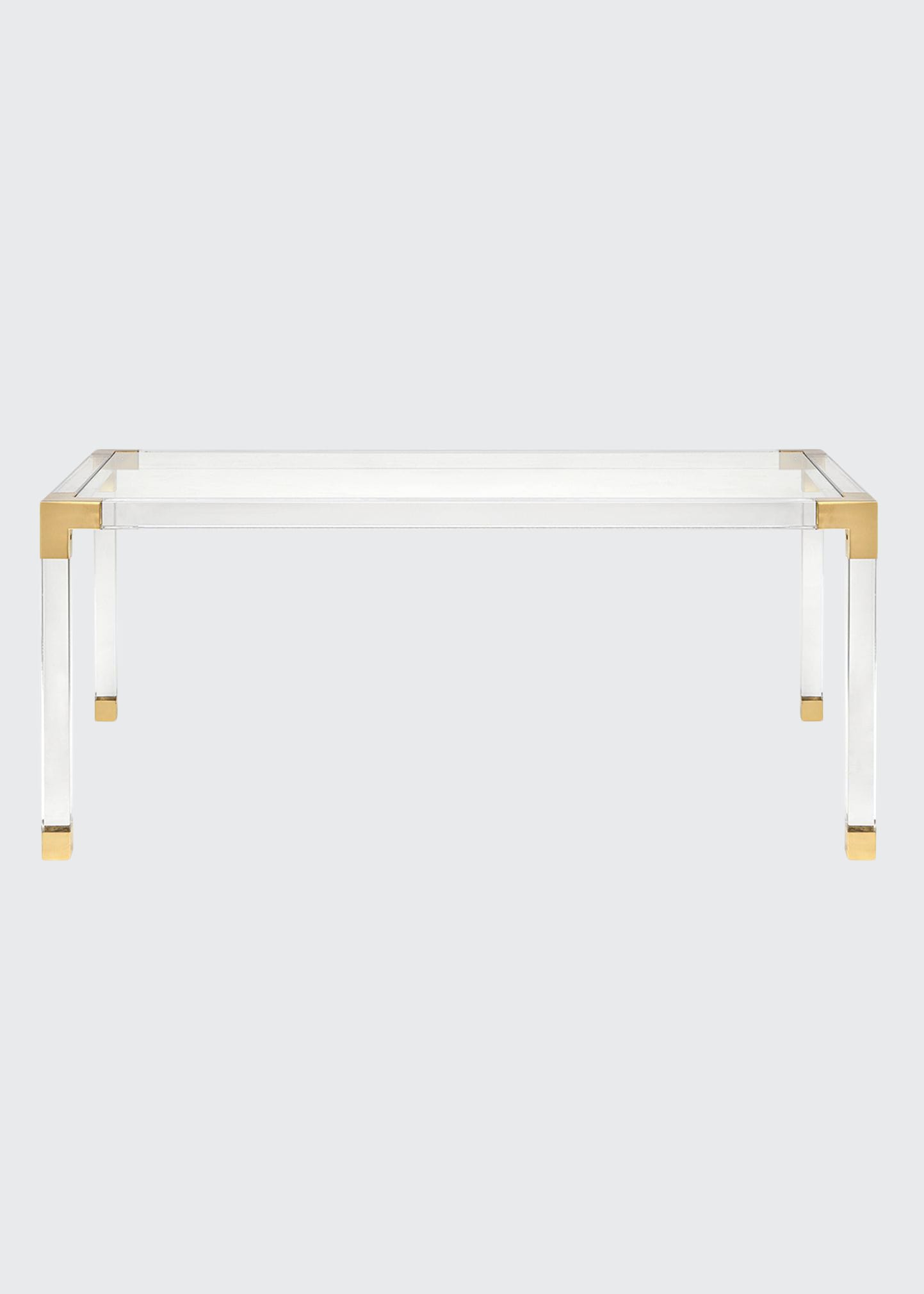 Jonathan Adler Jacques Dining Table In Gold