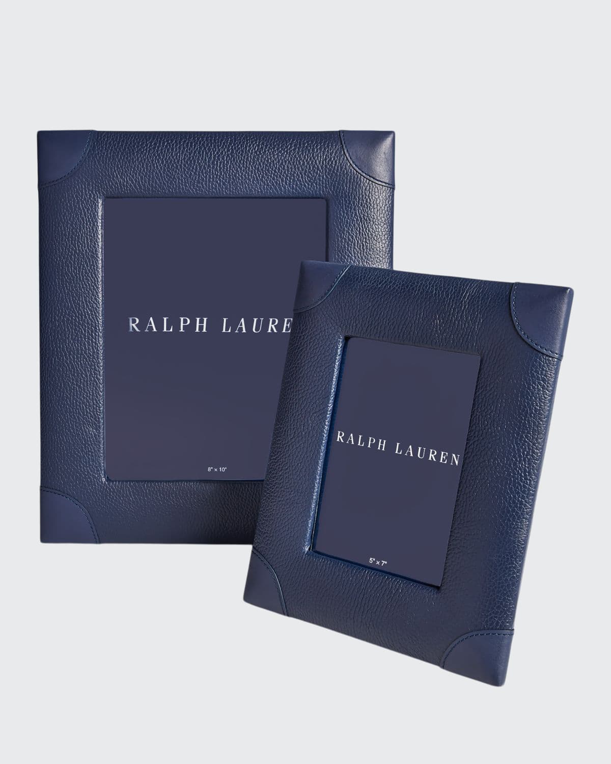 Shop Ralph Lauren Ryan 8" X 10" Picture Frame In Navy